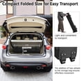 thumbnail image 6 of CRXX  6.6x6.6 Pop Up Canopy Tent with Vent, Easy Set Up Tent, Instant Sun Shelter Canopy with Wheeled Bag, 4 Sandbags, 8 Stakes & 4 Ropes, for Parties, Beach, Outdoor, Blue, 6 of 18