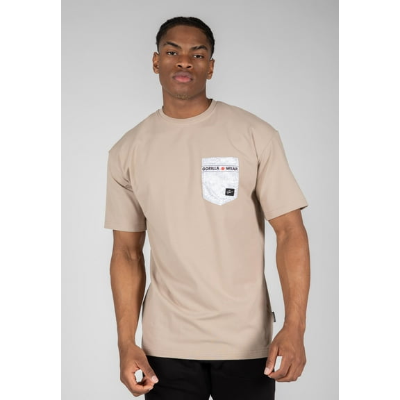 Dover Oversized T-Shirt - Beige