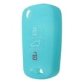thumbnail image 2 of 3 Buttons Silicone Remote Key Fob Case Cover for Hyundai Elantra Accent i20 i30, 2 of 8