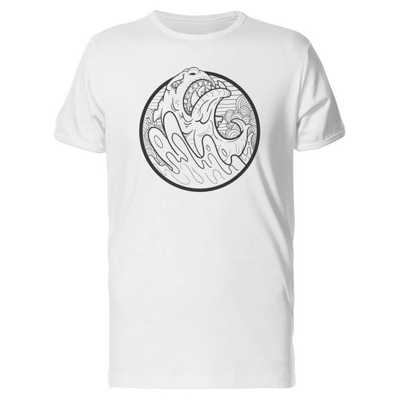 Orc Fish Round Logo Tee Men's -Image by Shutterstock