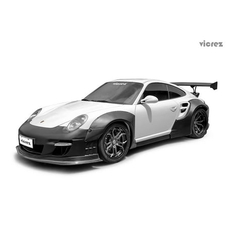 - Vicrez LV 17 Piece Wide Body Kit vz100832 for Porsche 911 997 Turbo 09-12