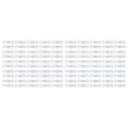 thumbnail image 2 of Eyebrow Mapping Ruler, Guide Measuring Tool Adhesive 100 Pack Brow Ruler Stencils  for Permanent Makeup for All Face Shapes, 2 of 7