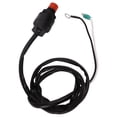 thumbnail image 1 of Interruptor de parada de emergencia del motor Bling Bling fueraborda universal 95 cm, 1 of 12