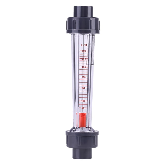Water Rotameter Flow Measuring Instruments LZS Flow Meter,60‑600L/H Plastic Tube Liquid Flow Meter Flow Meter LZ D Flow Meter Rotameter Built for Precision