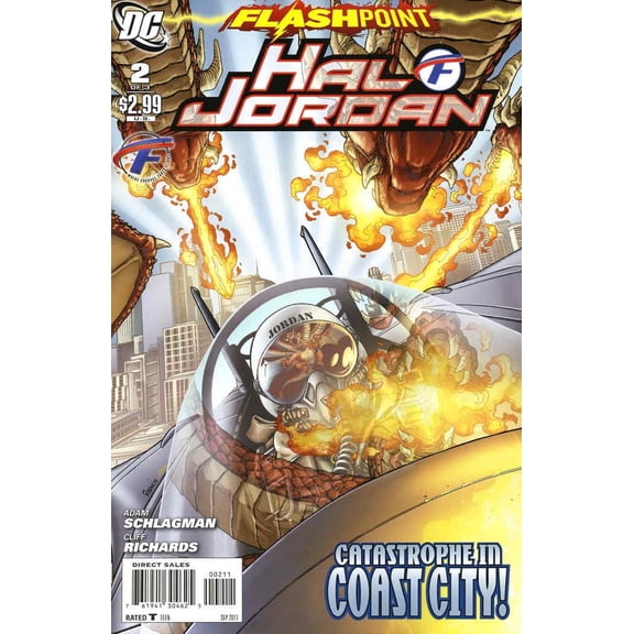 Flashpoint: Hal Jordan #2 VF ; DC Comic Book