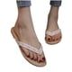 thumbnail image 1 of Mujeres en Peep Zapatos planos transpirables Chanclas de playa Wmkox8yii ytu9961, 1 of 3