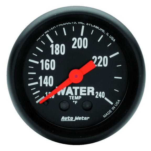 AUTO METER 2607 2IN WATER TEMP, 120-240F MECH, Z-SERIES