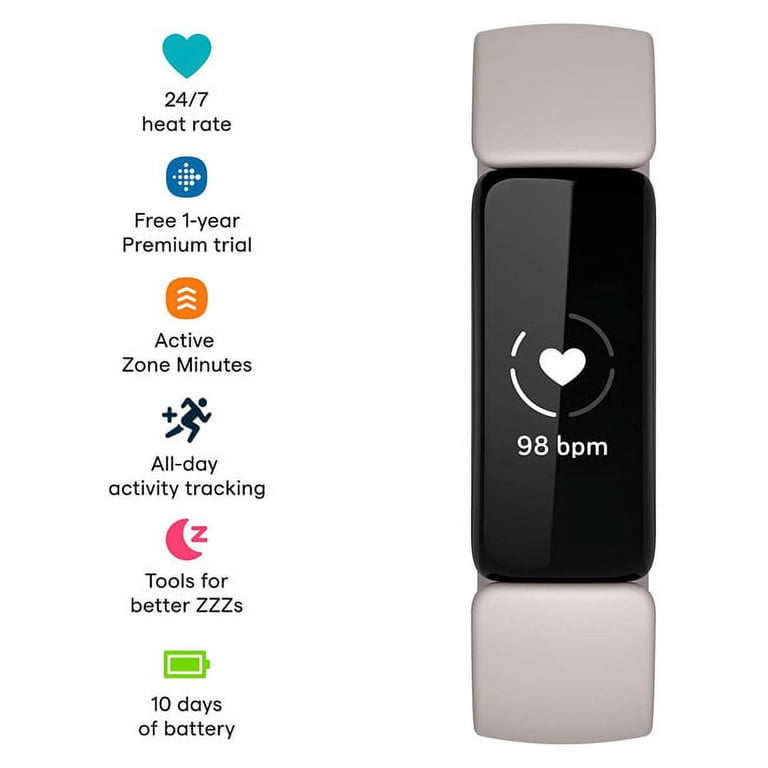 Fitbit Inspire 2 Health & Fitness Tracker, Heart Rate, Sleep