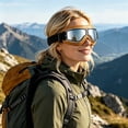 thumbnail image 1 of MKHSQHDG Sales Today Clearance Motorcycle Goggles Fits Over Glasses Soft Padded Riding Glasses with Strap, 1 of 3