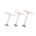 thumbnail image 1 of 3x Iron T Bar Earring Necklace Jewelry Display Stand earrings display Rack Copper-Balance, 1 of 9