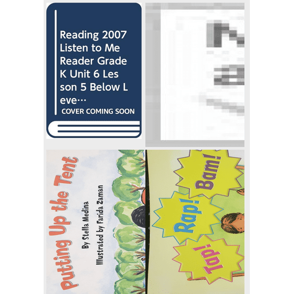 Children's Fun & Educational 4 Pack Paperback Book Bundle (Ages 3-5): Reading 2007 Listen to Me Reader, Grade K, Unit 6, Lesson 5, Below Level: The Big Bug, Flips & Tips: Fun Advice from Todays Top Sk