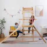 Grove Indoor Jungle Gym for Kids - Home Activity Toddler Playset with Wall Climbing Feature - Walmart.com