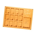thumbnail image 4 of deevoka Wooden School Picture Frame Pre K to 12 40x30cm for Any Interior Lightweight Orange, 4 of 9