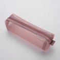 thumbnail image 1 of Bolsa de malla transparente tridimensional simple para bolígrafos, bolsa de papelería para exámenes de estudiantes, bolsa de almacenamiento portátil de gran capacidad, 1 of 6
