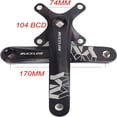 thumbnail image 2 of BUCKLOS 104 BCD Mountain Bike Single Speed Crankset 170mm MTB Square Taper Crankset and Chainring, 2 of 7