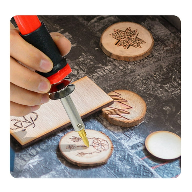 Niuelai Professional Heat Cutter Kit(16pcs),Hot Knife for Cutting & Carving  Foam Making Stencils and Cutting Vinyl & Plastic,Multipurpose