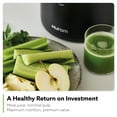 thumbnail image 6 of Hurom Cold Press Juicer Machine, Low Pulp Slow Juicer, Black, 6 of 9