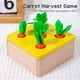 thumbnail image 3 of Kit de Juego 4 en 1, Caja Permanencia Objetos de Juguete Montessori, Caja de Monedas, Cosecha Zanahorias, Juguete de Aprendizaje Apilable para Niños, 12-18 Meses, 1 2 3, 3 of 3