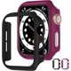 thumbnail image 1 of [2 Pack] Compatible for Apple Watch Case SE Series 6 5 4 44mm [NO Screen Protector], All-Around Protective PC Hard Bumper Cover Face for iWatch SE Series 6 5 4 44mm (Black/Wine, 44mm), 1 of 5