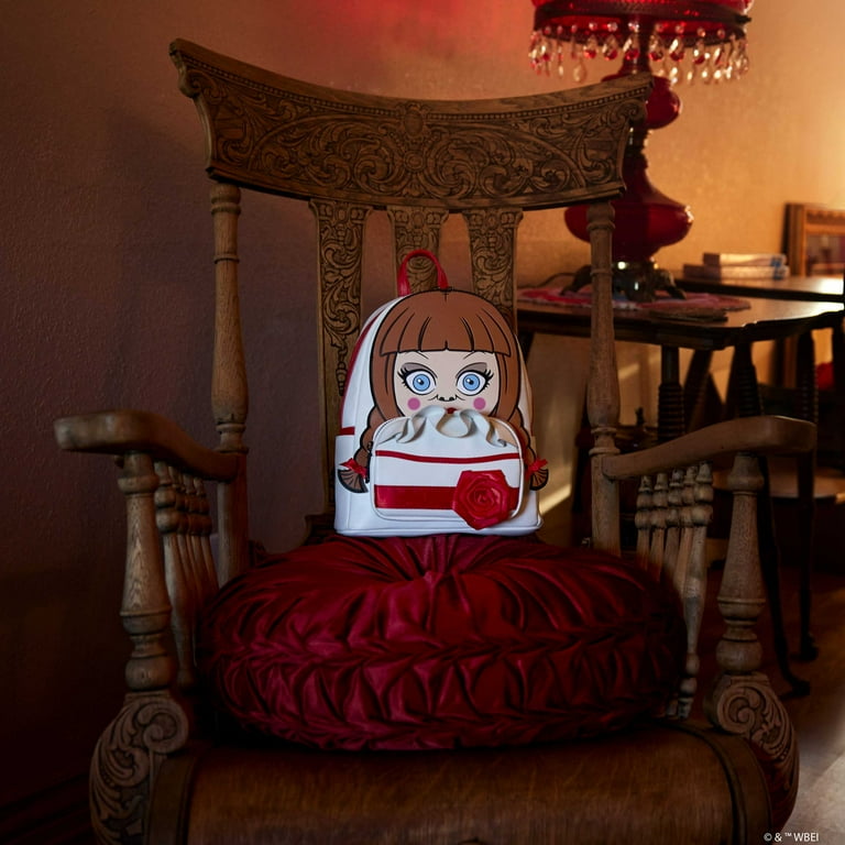 【Lounge Fly】Annabelle Cosplay Mini Backpack Loungefly Annabelle Cosplay Mini Backpack - Horror Bag