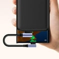 thumbnail image 6 of Angled Type C Charging Cable Short Fast Data Cord Thickened Wire Stable Use, 6 of 11