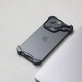 thumbnail image 4 of Metal Frameless Titanium Alloy Phone Case For iPhone 15 14 13 12 Pro Max Plus Shaped Lens Protective Film Antidrop Protective, 4 of 7