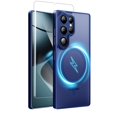 thumbnail image 1 of Funda para teléfono TSEHHOL Galaxy S24, ultra magnética, a prueba de golpes, azul, 1 of 7