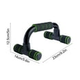 thumbnail image 3 of Push Up Bars for Home Workouts,Chest Back Abdominal Muscle Training Equipment,Portable Exercise Stands with Non-Slip Grips,SouMaox, 3 of 9