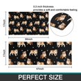 thumbnail image 7 of Bulldog Dog and Footprints Kitchen Rugs Sets Of 2,Anti Fatigue Kitchen Mat Rugs Non Slip Washable,Decorative Kitchen Floor Mats for Kitchen,Sink,Laundry,17"x30"+17"x47", 7 of 7