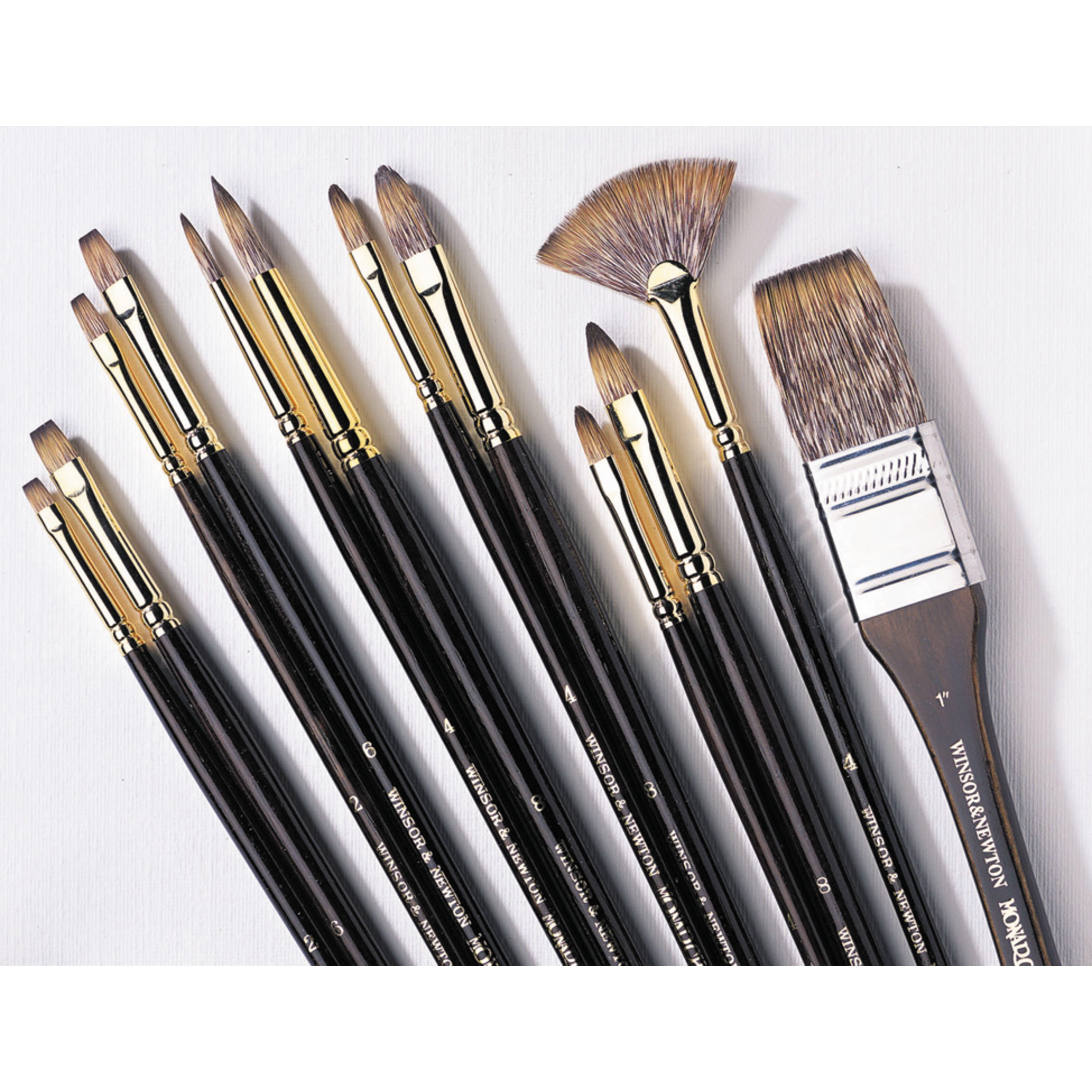 Winsor & Newton Monarch Brush, Bright, 0