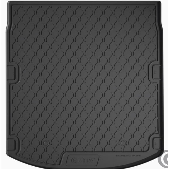 GledringUSA Custom Fit Cargo Mat For Audi A4 Sedan B9 2017-2021
