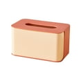 thumbnail image 2 of VBXOAE Stylish Plastic Tissue Box Cover for Home,Office,Bathroom Kitchen Decorative Tissue Holder for Standard Rectangular Boxes, 2 of 6