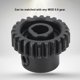 thumbnail image 4 of 24 Tooth Pinion Gear, Firm Practical Reliable D-Bore Gear Compact Stable  For Factory For Industrial ANGGREK D‑Bore Gear, 4 of 8
