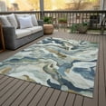 thumbnail image 3 of Dalyn Rugs Machine Washable Indoor/Outdoor Chantille ACN2162 Denim 8' x 10' Rug, 3 of 9