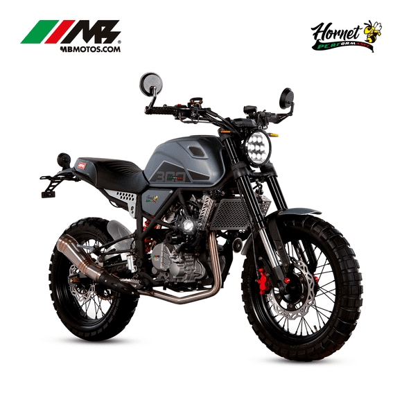 Motocicleta Doble proposito MB MOTOS Hornet 300cc Performance Gris 2025