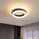 thumbnail image 2 of Lámparas de techo empotradas, diseño de anillos entrelazados, lámparas de techo de metal acrílico ajustables de tres colores para baños, dormitorios, cocinas, salas de estar, comedores, hoteles,, 2 of 5
