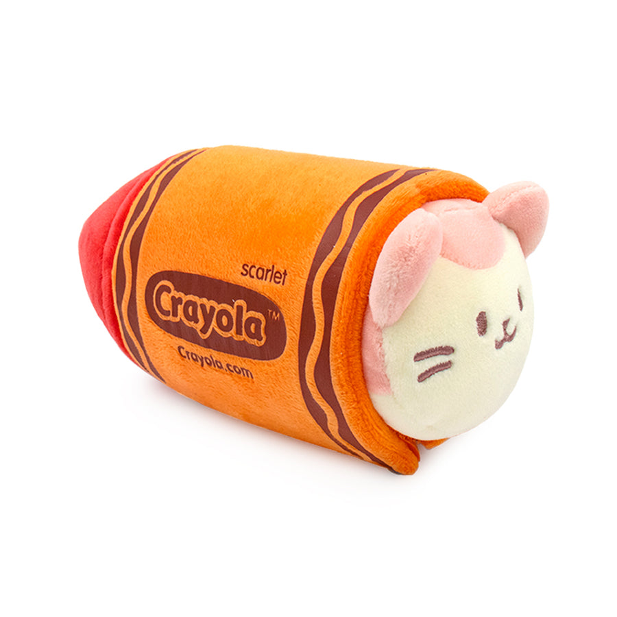 Anirollz x Crayola Crayons Cute Cat Kitty Character Squishy Stuffed Animal Plush Toy Small