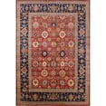 thumbnail image 1 of Ahgly Company Indoor Rectangle Mid-Century Modern Saffron Red Oriental Area Rugs, 8' x 12', 1 of 6