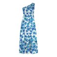 thumbnail image 4 of Maxivestido de playa con estampado de verano bohemio para mujer, sin mangas, con hombros descubiertos, fluido, escalonado Pompotops ghjkhdj3123, 4 of 5