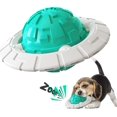 thumbnail image 1 of Juguetes para masticar perros, juguete para perros chillón irregular, juguetes de entrenamiento interactivos al aire libre, juguetes para perros frisbee Aespa Afortunado Sencillez, 1 of 2