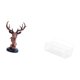 thumbnail image 5 of Figura Decorativa De Cabeza De Ciervo, Estatua Artesanal De Animal, Adorno De Resina Para Mesita De Noche, Escritorio Con Estantes Flotantes, Organizador De Pared De Metal Para Baño, Cesta De, 5 of 8