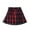 D09-Red, variant on RMGVDSD Toddler Girls Plaid Skirt Girls A-Line Skirts Kids School Uniform Pleated Skirt Casual Tennis Skirt For Children Fashion Mini Skirts Soft Comfortable 9-10 Years