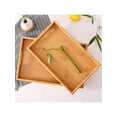 thumbnail image 5 of HHGBAD Versatile Wooden Serving Tray, Eco-Friendly Bamboo Design, Ideal for Appetizers, Drinks, Breakfast in Bed, Easy to Clean, Perfect for Parties and Gatherings, 5 of 9