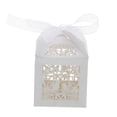 thumbnail image 4 of Amor Corazón Favor Cinta Caja de regalo hueca Cajas de dulces Decoración del banquete de boda Sunnimix Bird Candy Cajas, 4 of 8
