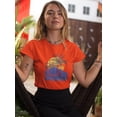 thumbnail image 2 of 1990 Sunshine State Art Shaped T-Shirt Women -Image by Shutterstock, Female x-Large, 2 of 4