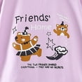 thumbnail image 6 of CAICJ98 Toddler Baby Boy Girl Graphic T-Shirt 6 12 18 24 Months 2T 3T 4T 5T Short Sleeve Crew Neck Loose Cute Tee Tops Summer Clothes (Light Purple,4-5 Years), 6 of 7