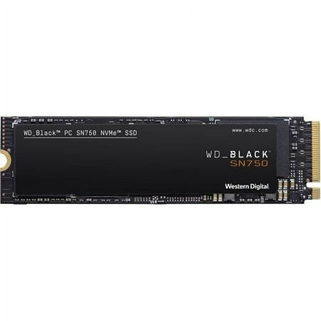 UPC: 0718037866468 | 2TB WD_BLACK SN750 NVMe PCIe 3.0 x4 M.2 Internal Gaming SSD