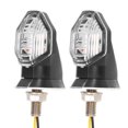 thumbnail image 4 of Motorcycle LED Indicator Light, LED Turn Signal Lamp Antiaging Heatproof DC12V Scratch Resistance M8  For Modification, 4 of 8