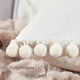 thumbnail image 2 of Funda de cojín 40x40 blanco decoración de salón dormitorio sofá cojín escandinavo oficina relax sillón con cremallera paquete de 2 protectores de almohada de terciopelo, 2 of 4