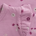 thumbnail image 3 of Minymo Organic Cotton Romper - Mauve Orchid (9 Months), 3 of 3